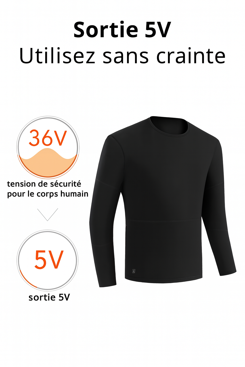 Sous-vêtement chauffant - homme