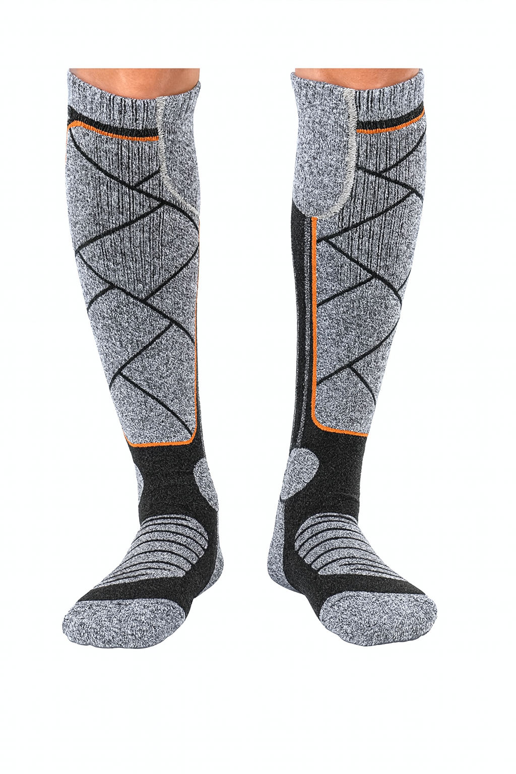 Chaussette chauffante - sport d'hiver