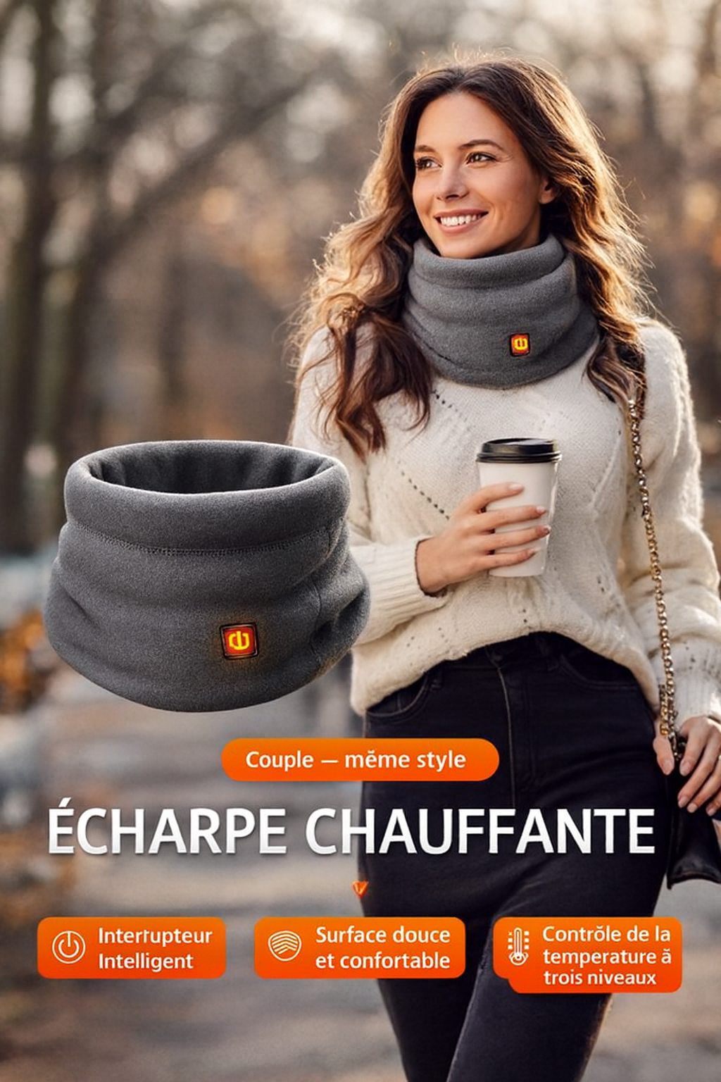 Tour de cou - rechargeable