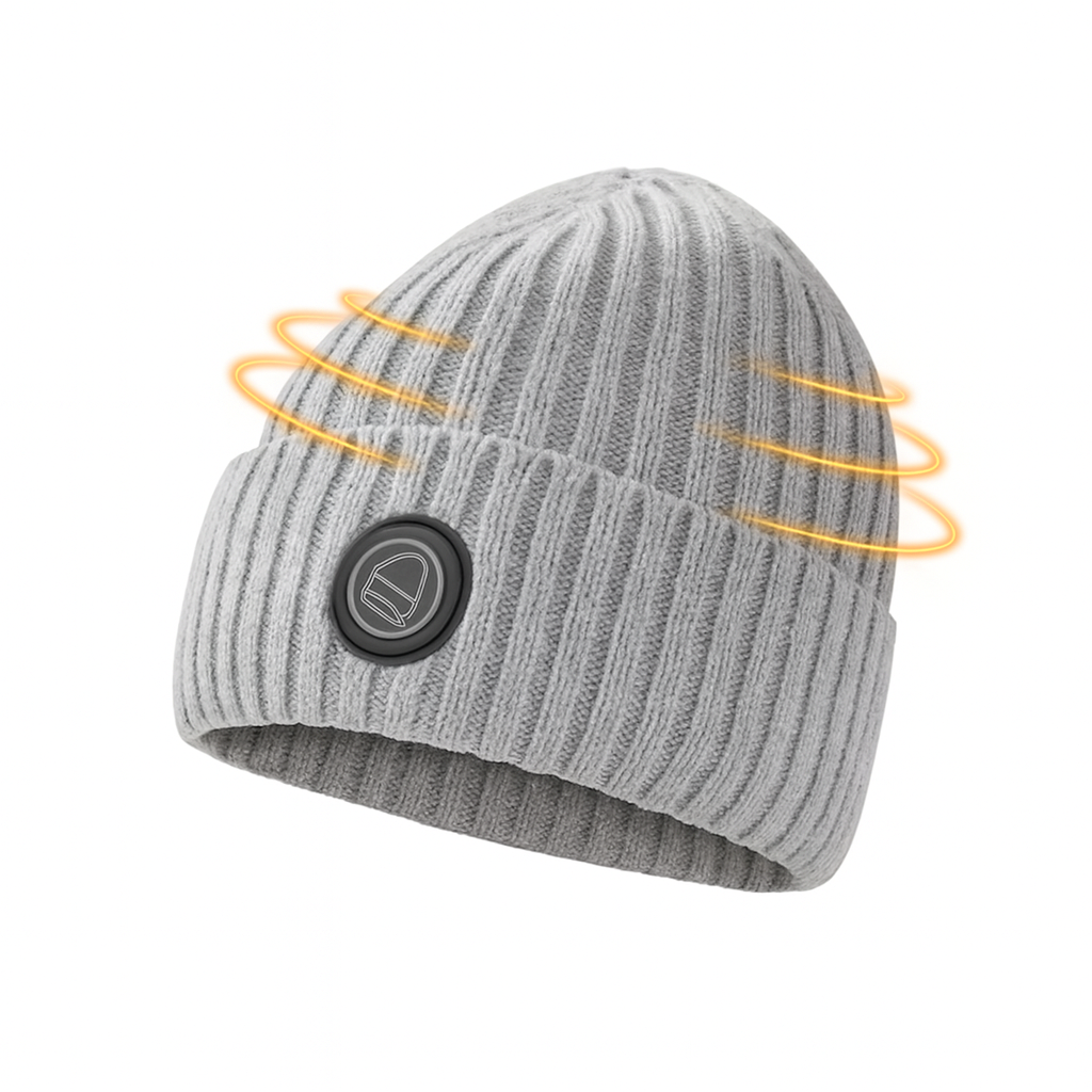 Bonnet chauffant - tricoté