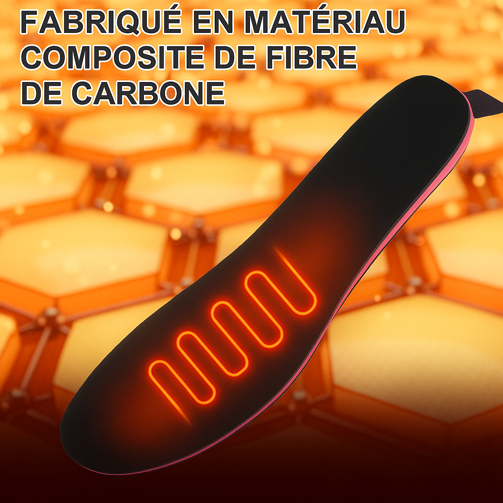 Semelle chauffante - contrôler par application