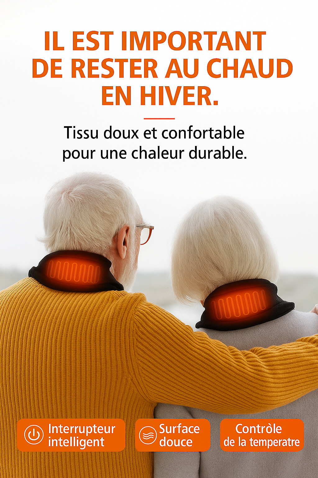 Tour de cou - rechargeable