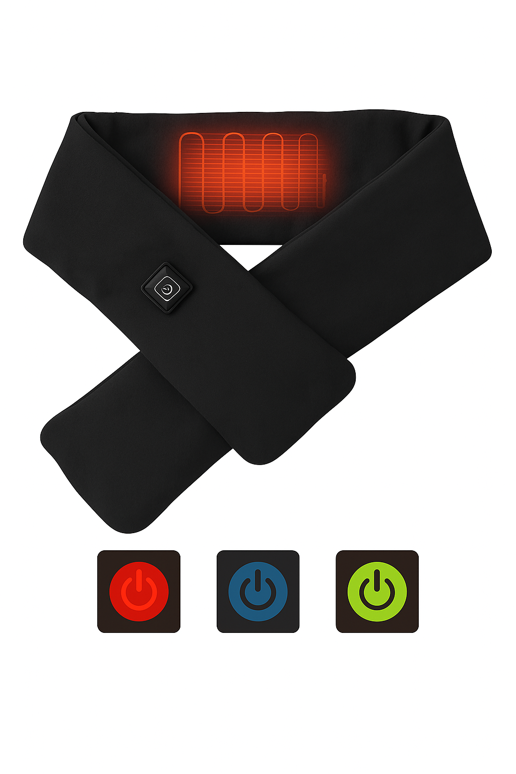 Écharpe chauffante intelligente