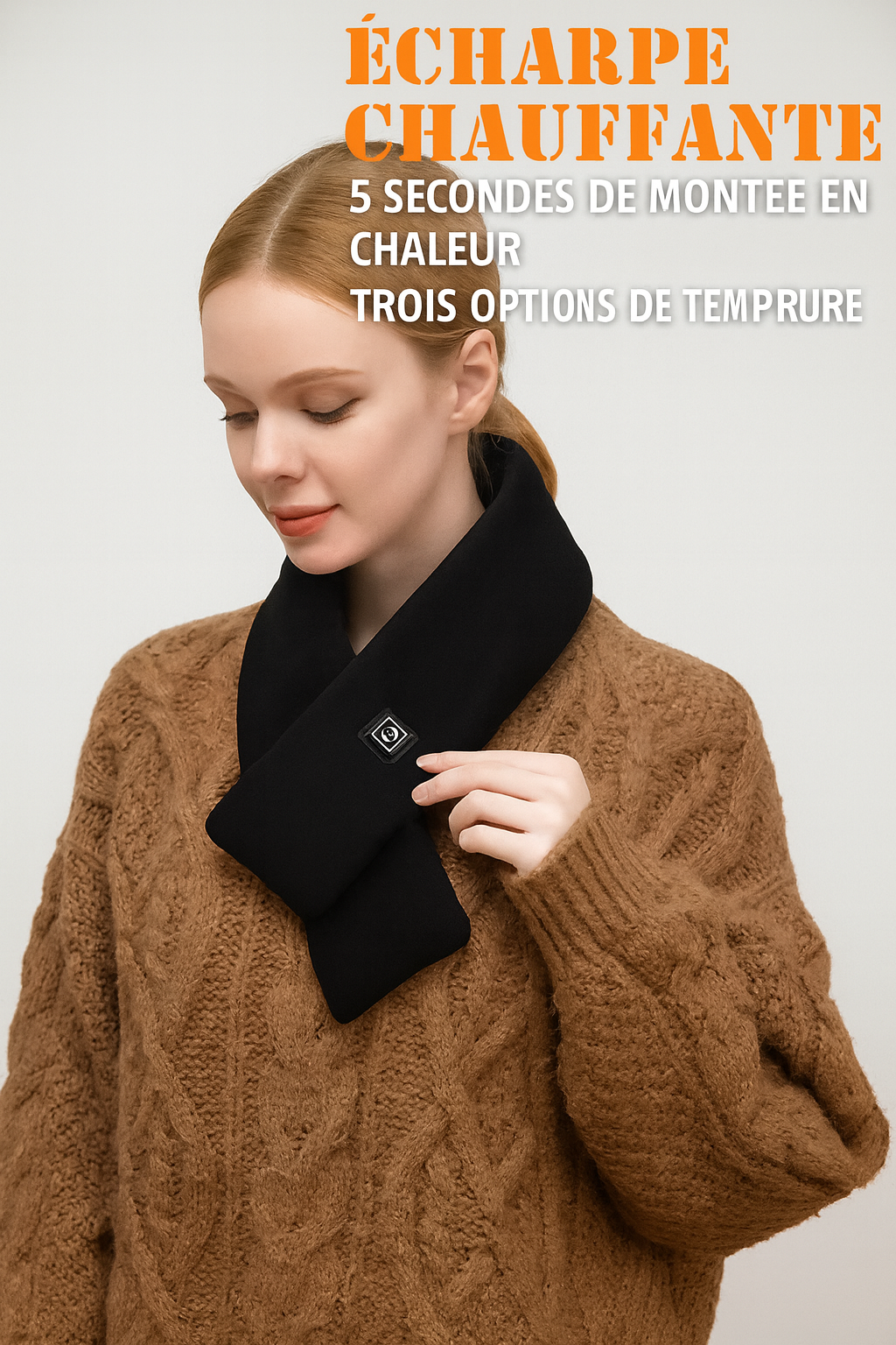 Écharpe chauffante intelligente