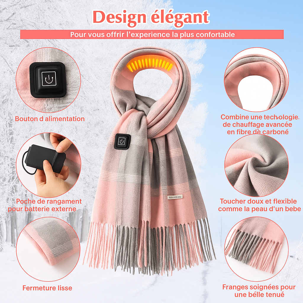 Écharpe chauffante