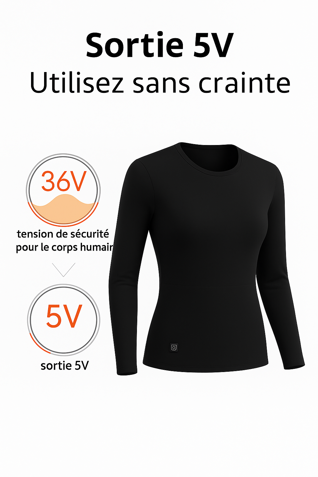 Sous-vêtement chauffant - femme